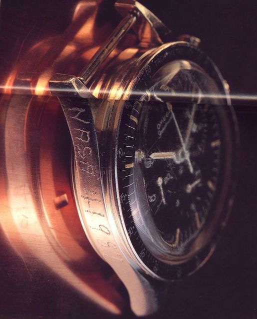 Takhle dopadly hodinky po požáru Apolo 1.