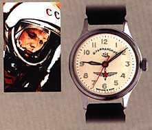 Gagarin a jeho hodinky