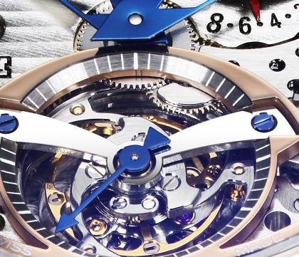 L.U.C Tourbillon Tech Steel Wings - detail