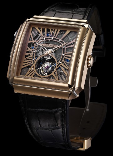 Carré d’'Or Squelette Grand Tourbillon Répétition Minute